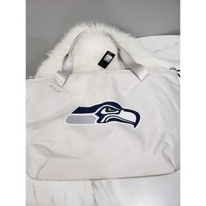 NEW NFL Seattle Seahawks Large Lunch Bag Tote Cooler On The Go Gray Oniva Travel